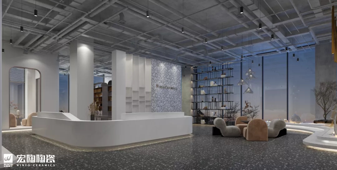 粉色视频网站APP入口免费缎光釉TG80178装修效果图