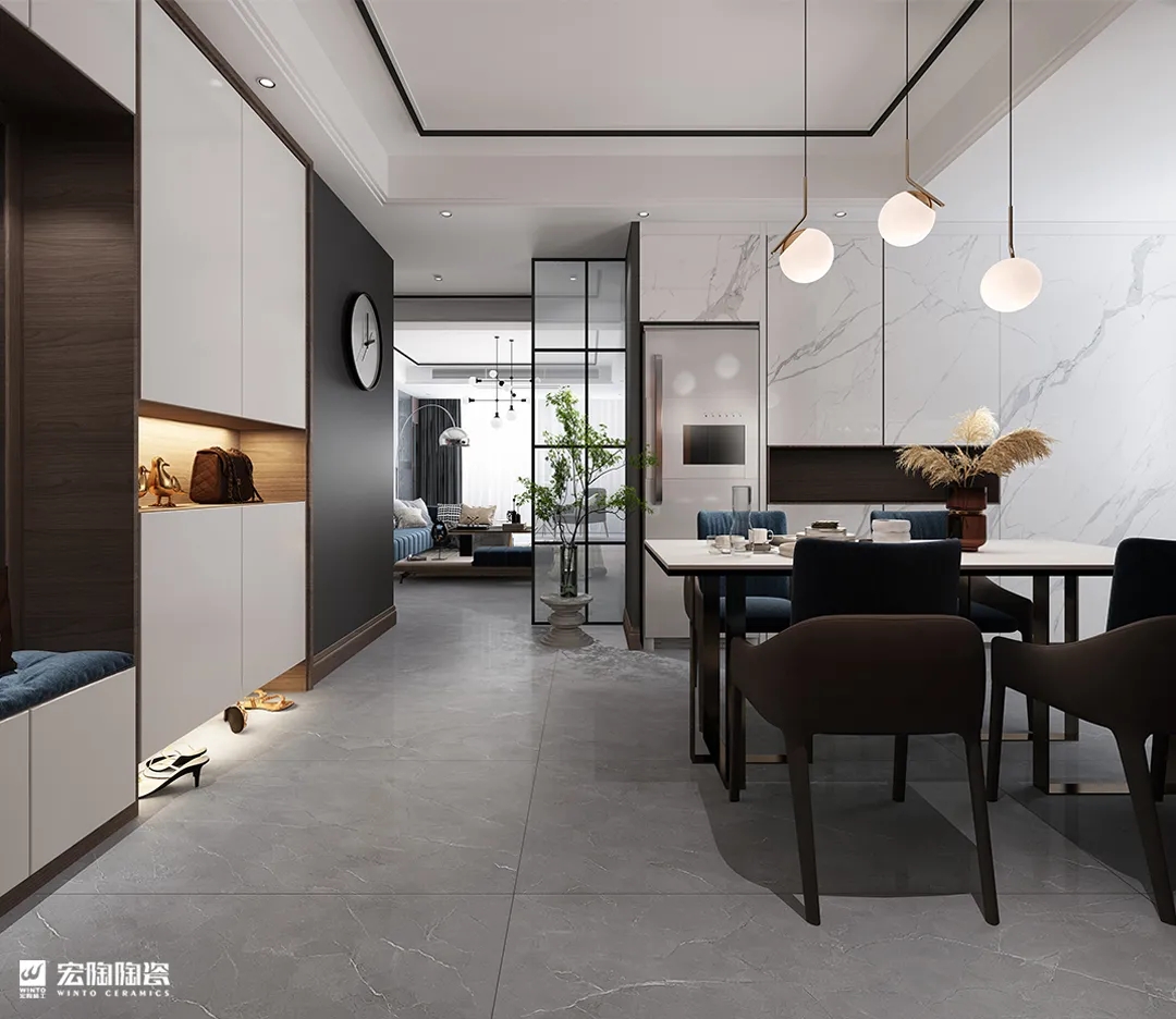 粉色视频网站APP入口免费TPEBM157003银河灰750×1500mm瓷砖粉色视频APP黄下载装修效果图